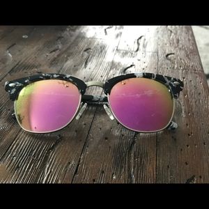 Diff Barry pink sunglasses